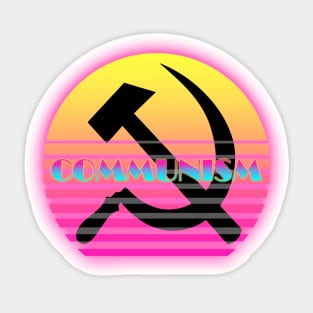 Communism Vaporwave (Broadway)| Karl Marx| Vladimir Lenin| Communism| Sticker